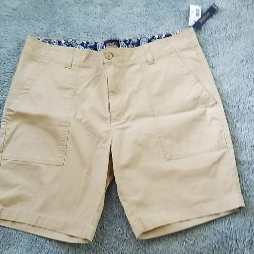 Cremieux Men's Basket Weave Shorts, size 40